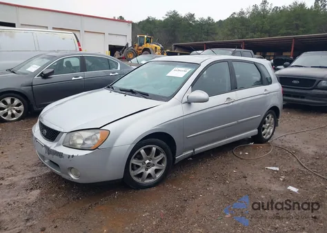 2005 Kia Spectra5 from USA, damaged, VIN KNAFE161055090839